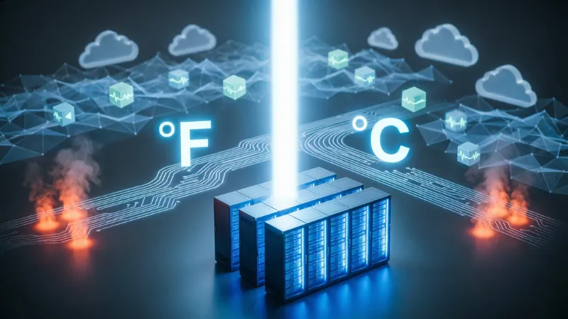 Data center thermal management and cloud infrastructure cooling compliance