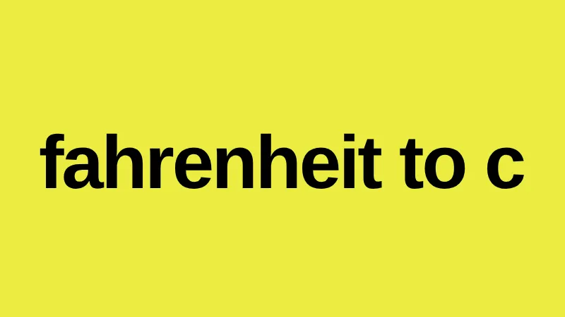 Fahrenheit to C conversion tool for fleet management and transportation telematics